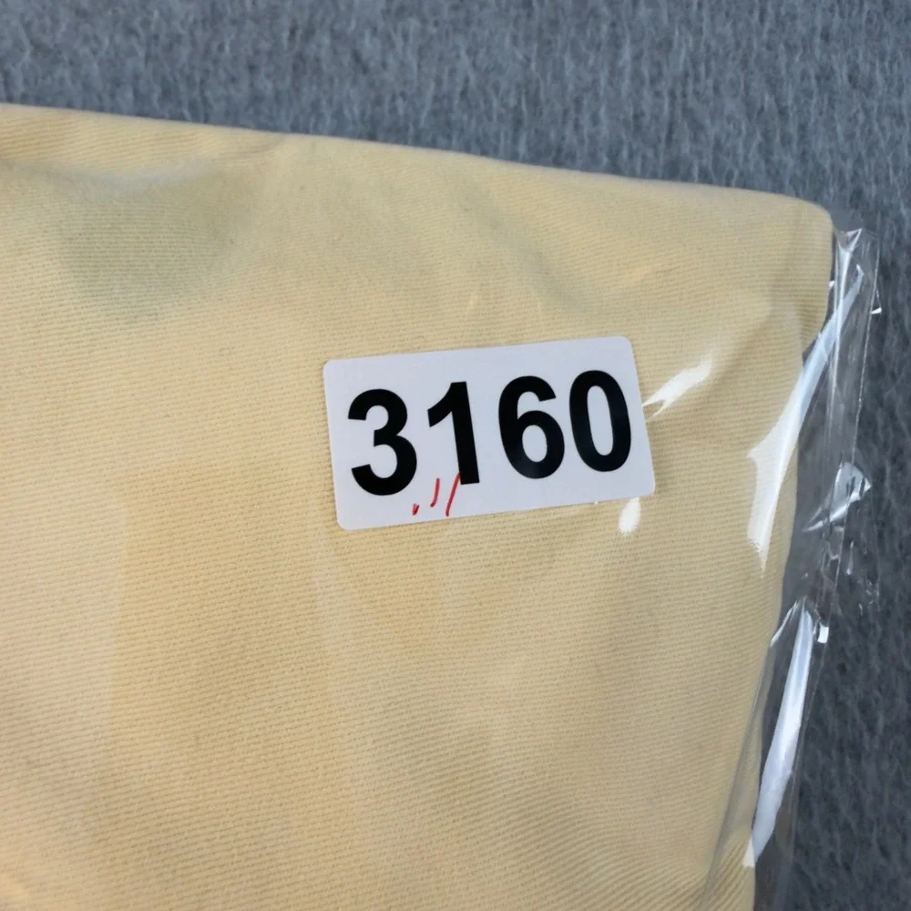 Reed Edward Summer Wash Chino Shorts Yellow Mens 34 Preppy Cotton Twill 9.5in